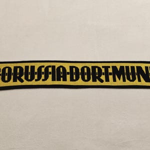 Borussia Dortmund Scarf – BVB 09 Yellow Black – Official Fan Schal
