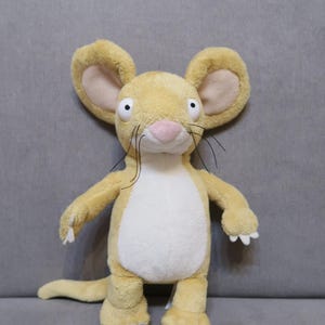 Charming Gruffalo Mouse Plush Toy – Soft, Cuddly, and Perfect for Kids and Collectors – Official Gruffalo Character. Child room decor.