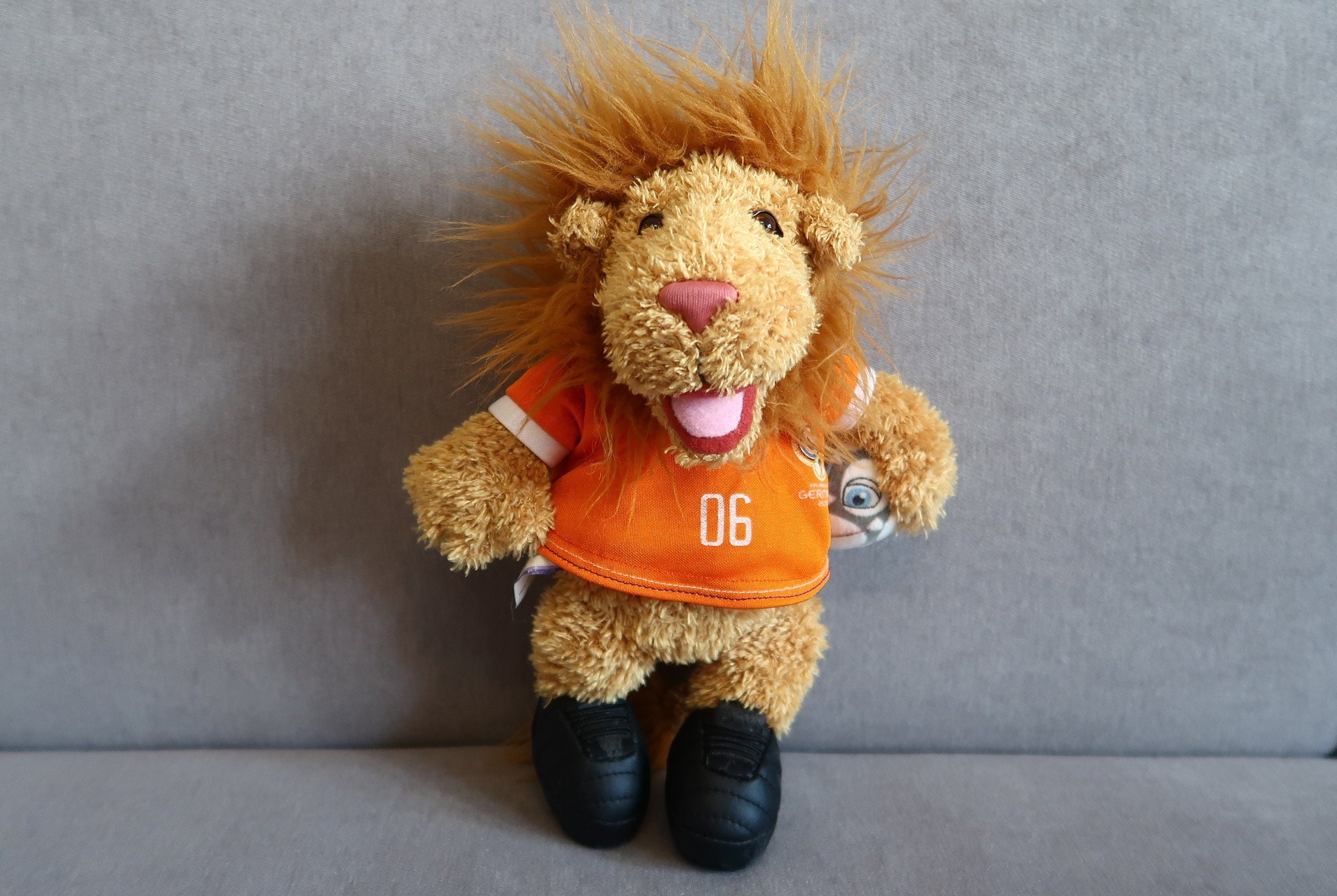 Peluche football Lion Goleo Coupe du monde 2006