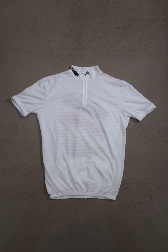 Sporting goods Road cycling merchandise White jers