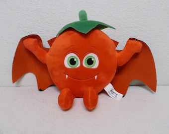 Misfits Bat Plush Toy | Red Vampire Bat Monster | "Too Tasty to Be Ugly" TCC Global 2017 | Rare Collectible Halloween Gift | 18 cm high