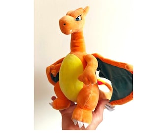 Charizard Plush – Official Pokemon 2021 Jazwares – 12 Inch Large Dragon Toy