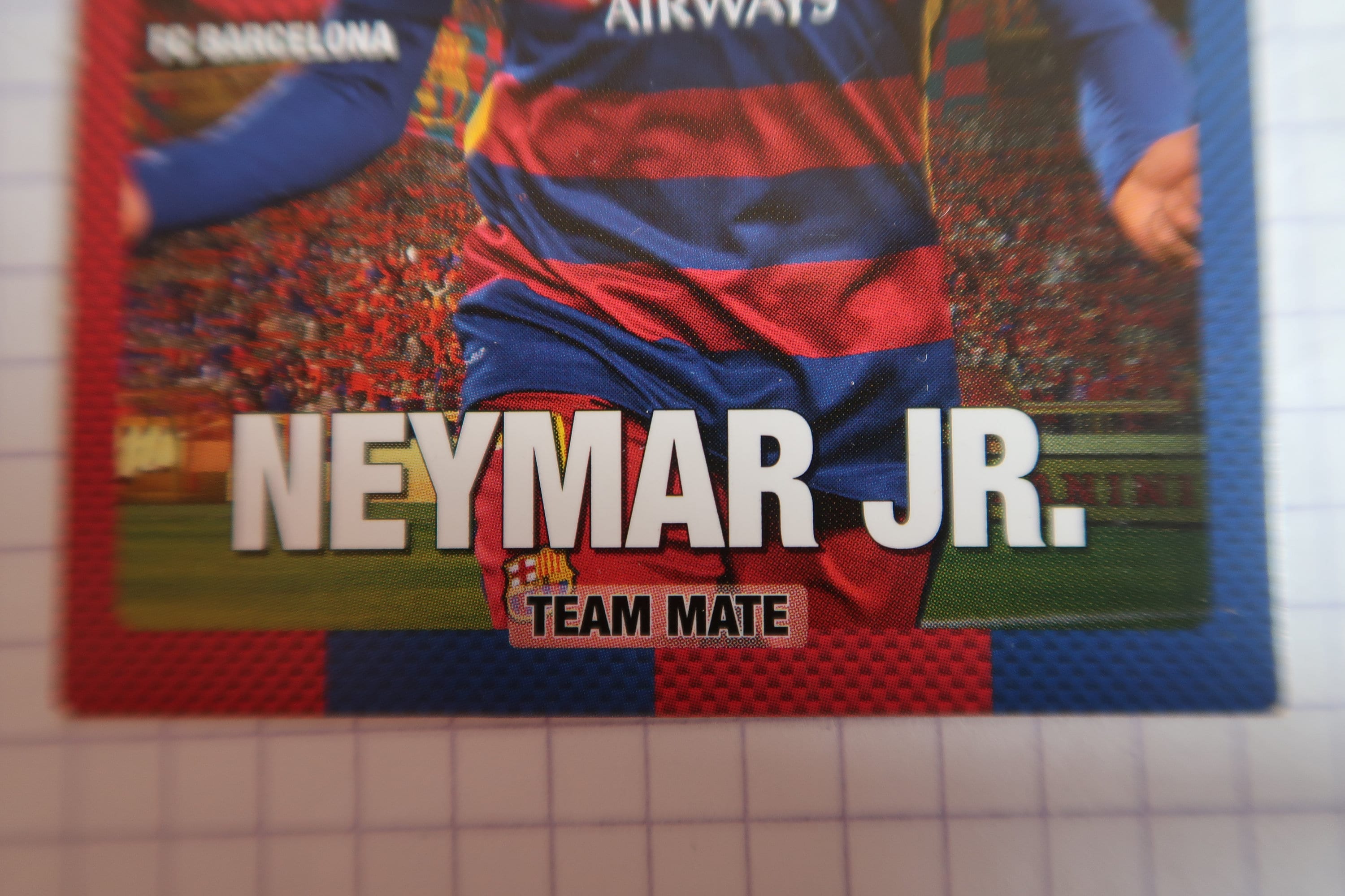 Barcelona FC Adrenalyn XL Soccer Football Cards. Javier