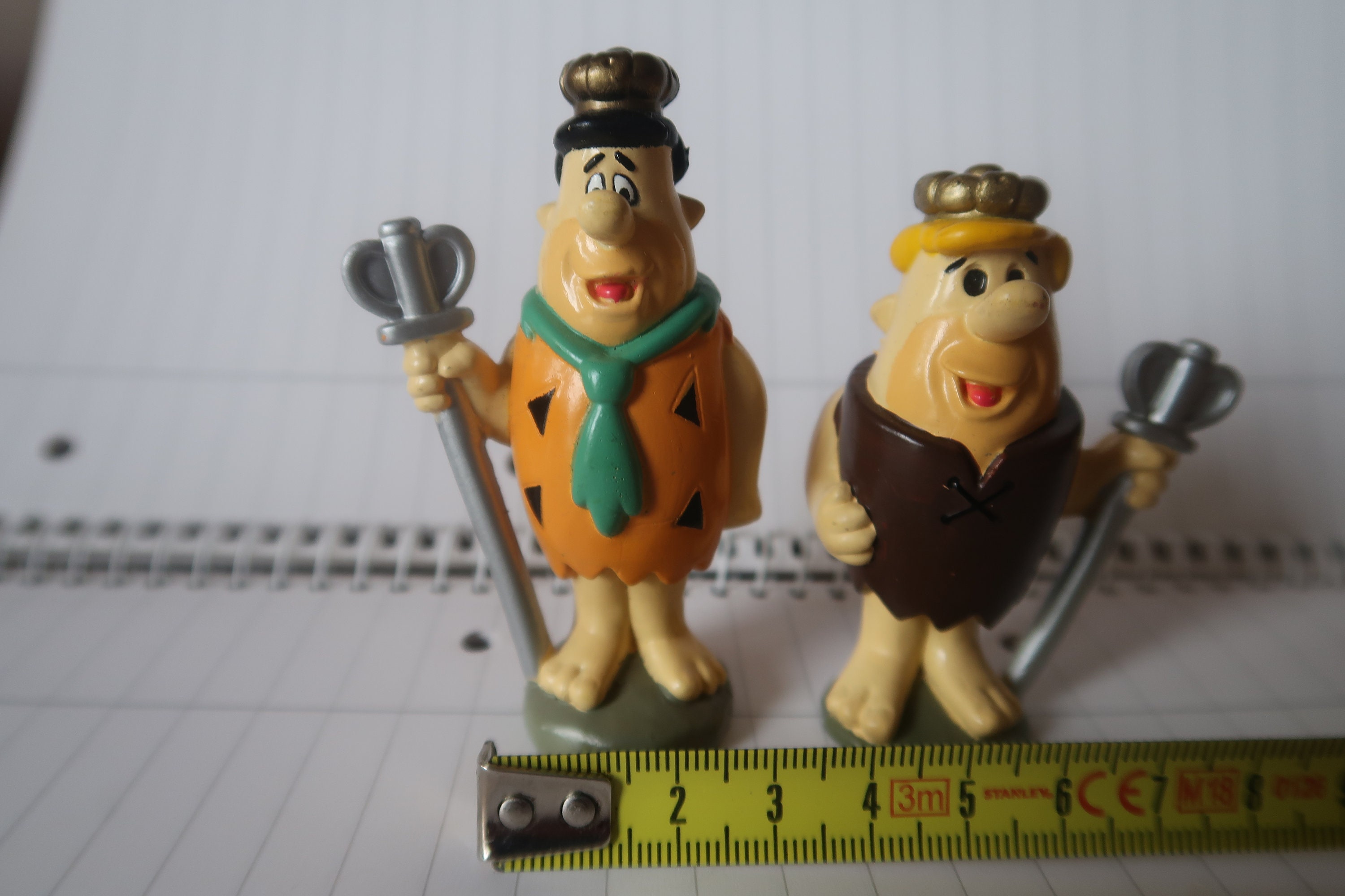 The Flintstones. Vintage Figurines. Fred Flintstone and Barney Rubble. Hanna Barbera. Productions 1993. Plastic. 8cm or 3 Inch. Collectibles - Etsy The Flintstones. Vintage Figurines. Fred Flintstone and Barney Rubble. Hanna Barbera. Productions 1993. Plastic. 8cm or 3 Inch. Collectibles - Etsy