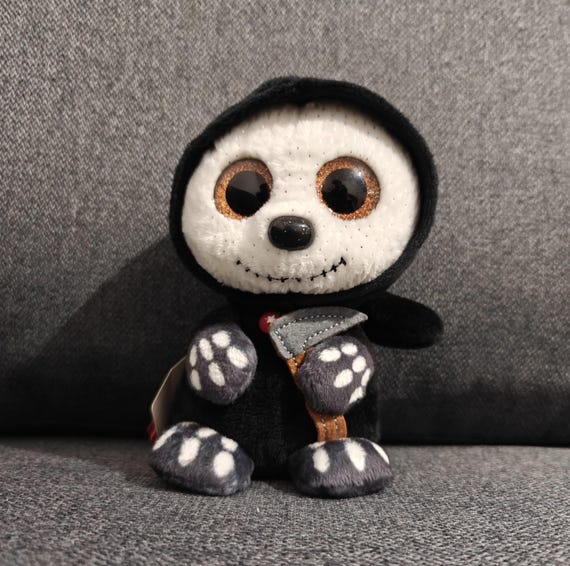 Sanito Reaper Plush – NICI Glubschis Halloween, 18 Cm Soft Toy