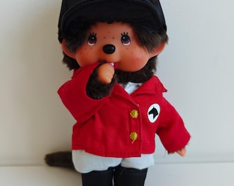 モンチッチぬいぐるみ 関口 コレクタブル カワイイ猿のぬいぐるみ 彼女へのギフト、子供部屋の装飾、1990年代スタイルの日本のぬいぐるみ