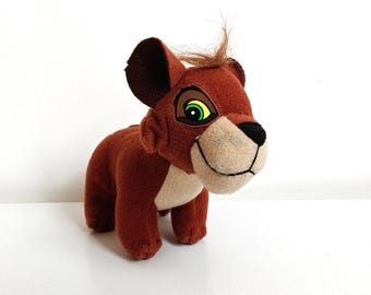 RARE Kovu Plush 1998 – McDonald's Disney Lion King 2 Simba's Pride – Vintage Happy Meal Toy
