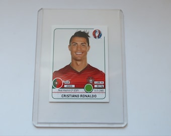 Cristiano Ronaldo Panini Sticker #596 – Euro 2016 France, Portugal CR7, Official Collectible, Rare Football Memorabilia