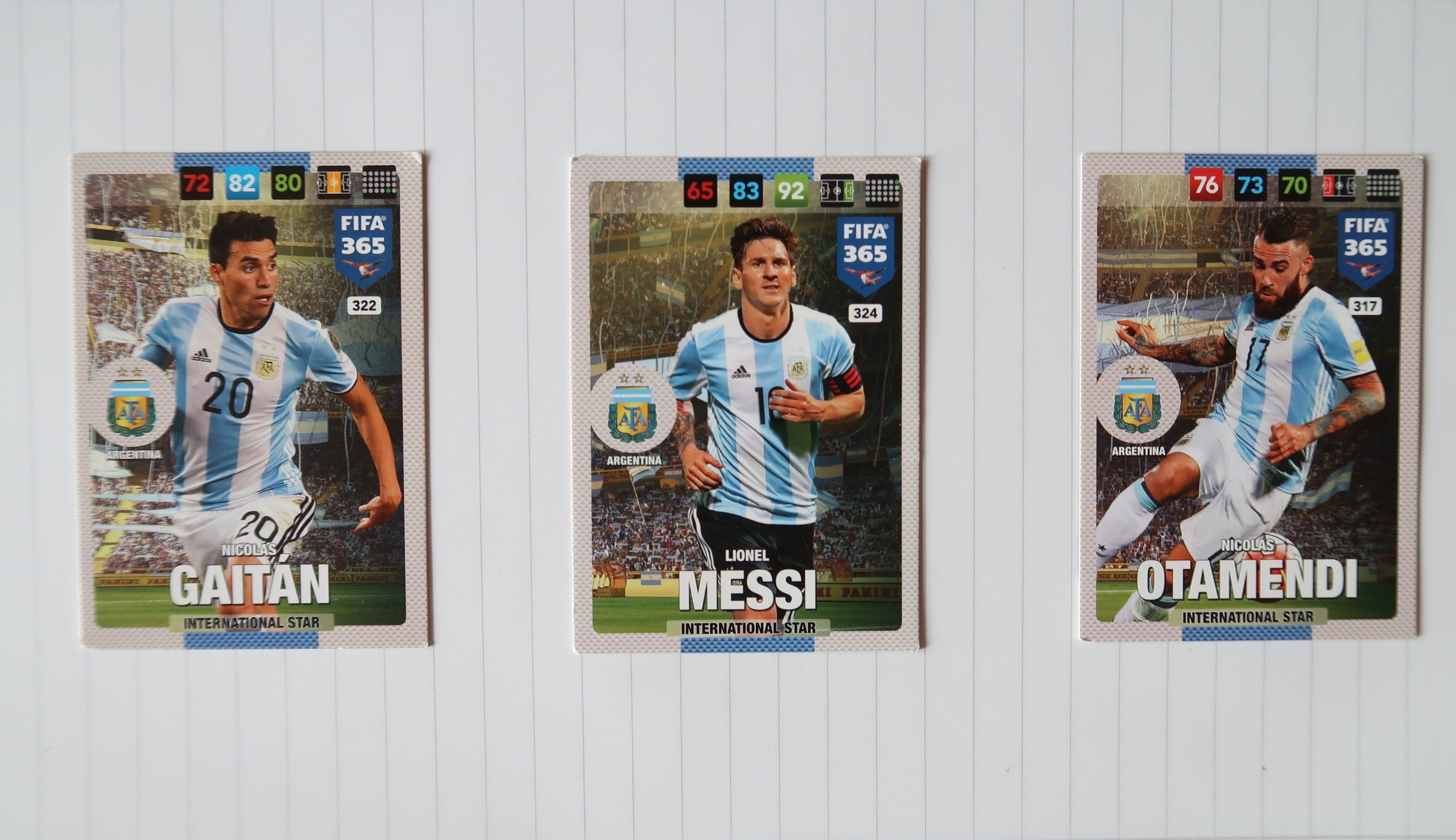 Panini Rookies and Special Cards Adrenalyn XL Futbol Argentino