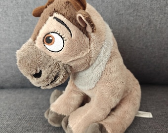Nicotoy Disney Frozen Sven Reindeer Plush – 20-23 cm, Embroidered Details, CE Certified, Soft Toy from Birth, Official Collectible Gift