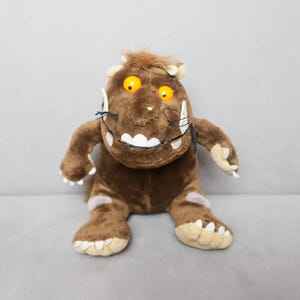 Monster Gruffalo Plush Toy. 19 cm high. Adorable forest dweller. Aurora 2010. A great gift for an adventurer. Kids room decor. One of a kind