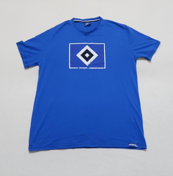 Maillot Hamburger SV Vintage - Bleu - Taille L - Collection Football