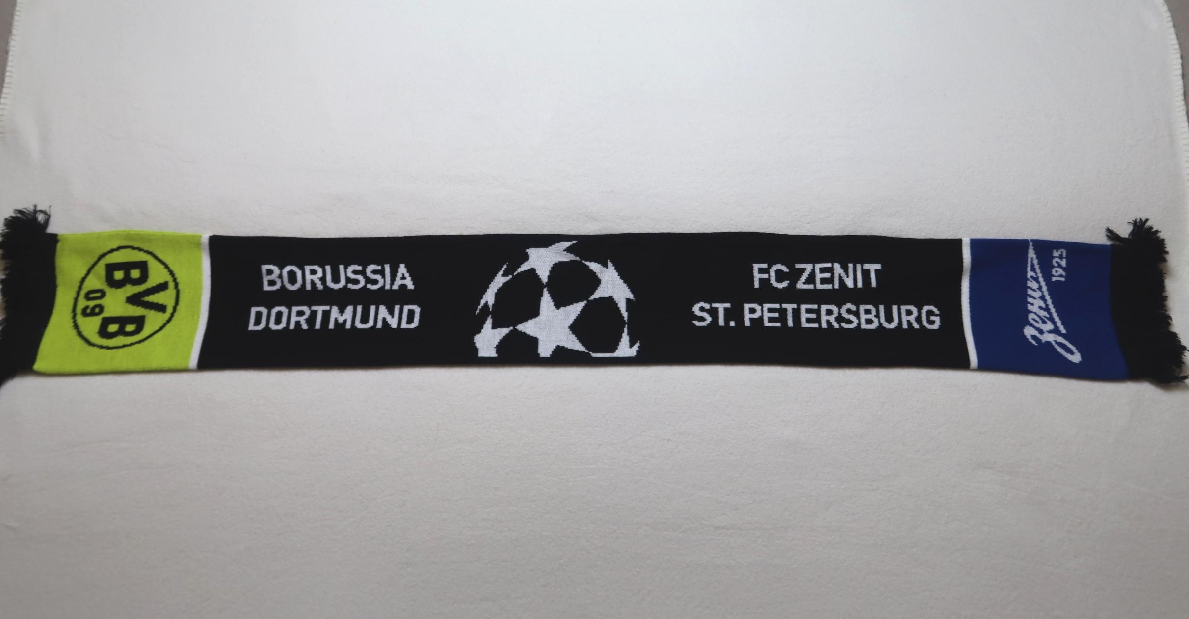 チャンピオンズリーグ スカーフ — ボルシア・ドルトムント vs ゼニト