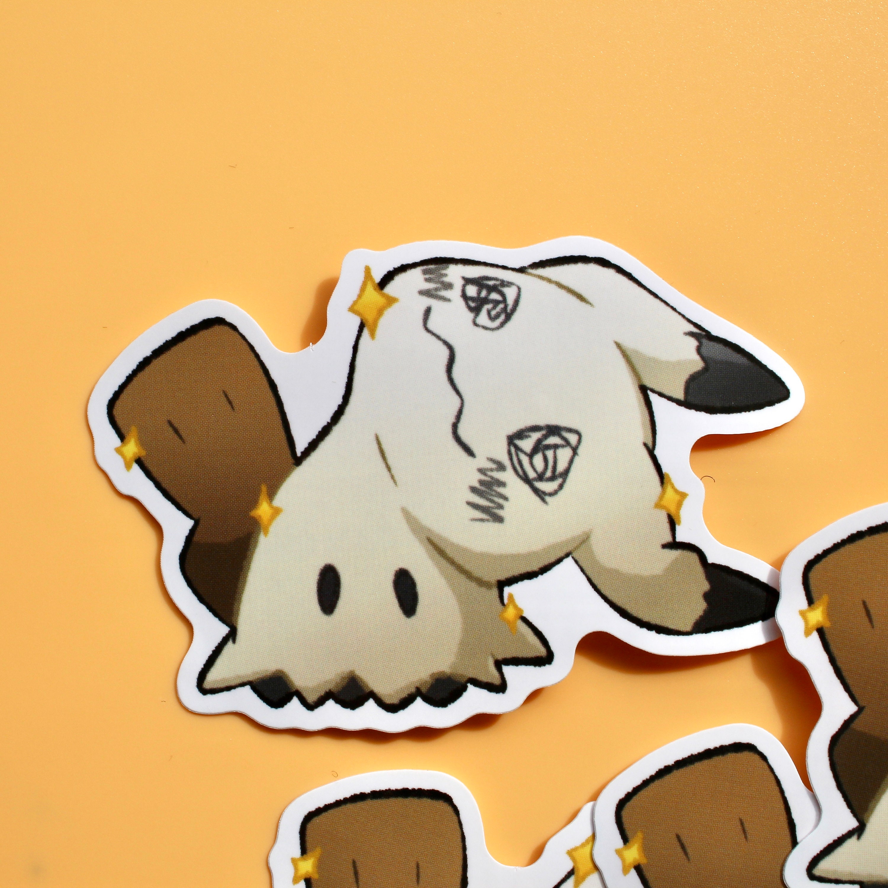 Shiny Mimikyu Sticker - Teddymuffs Designs