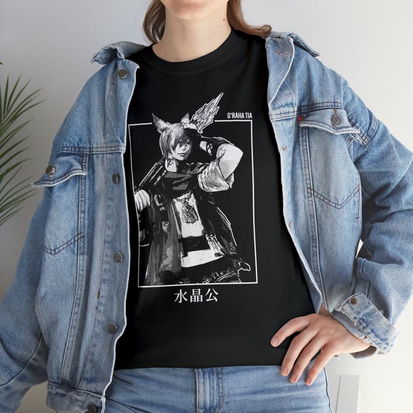 T-shirt Final Fantasy XIV - FFXIV - G'raha Tia