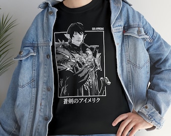 Final Fantasy XIV T-shirt - FFXIV - Ser Aymeric de Borel - Heavensward