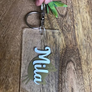 Personalised Bag Tag, luggage tag, school bag tag image 6