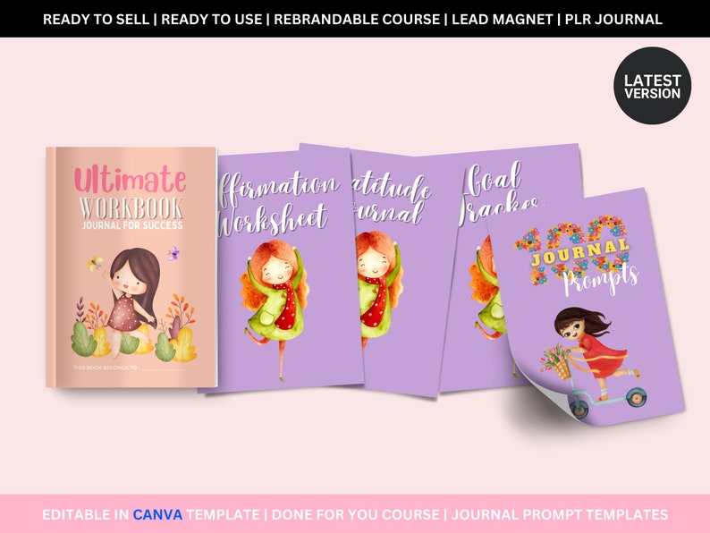 "Empower your child with our Canva-editable ebook workbook bundle. Nurturing self-worth and confidence. Ideal for parents, educators, and coaches. Sell and rebrand for added value. #ConfidentKids"