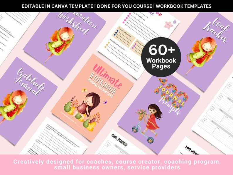 "Editable ebook workbook bundle - nurture self-worth and confidence in your child. Canva-compatible for customization. Sell and rebrand as your own. Ideal for parents and educators. #EmpowerKids"