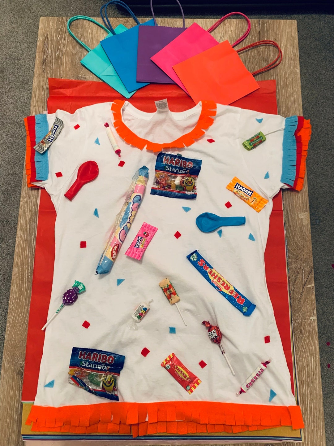 Human Piñata Female Tshirt Chase Game Suitable for Any Party or Event