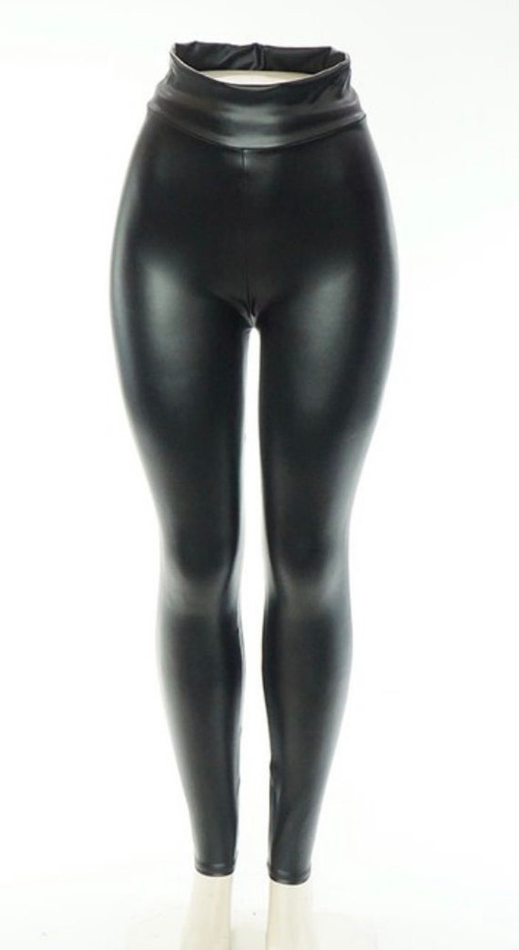 Faux Leather Leggings | Etsy Australia