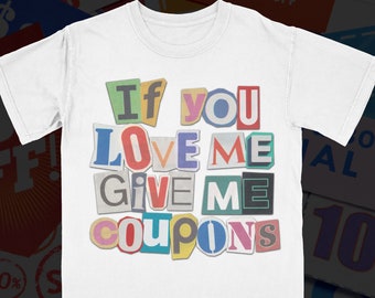 Coupon Lover T-shirt
