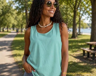 Comfort Colors Unisex Tank Top: Garment-Dyed Heavyweight Cotton