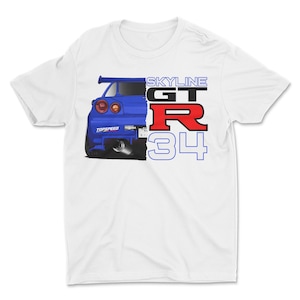 NEW - GT34 SKYLINE Graphic T-shirt