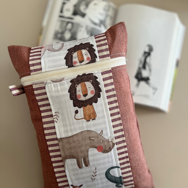 custodia per libri- porta sketchbook-Festa della mamma- Idea regalo amanti dei libri-