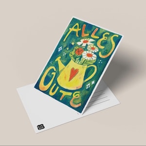 Postkarte Alles Gute