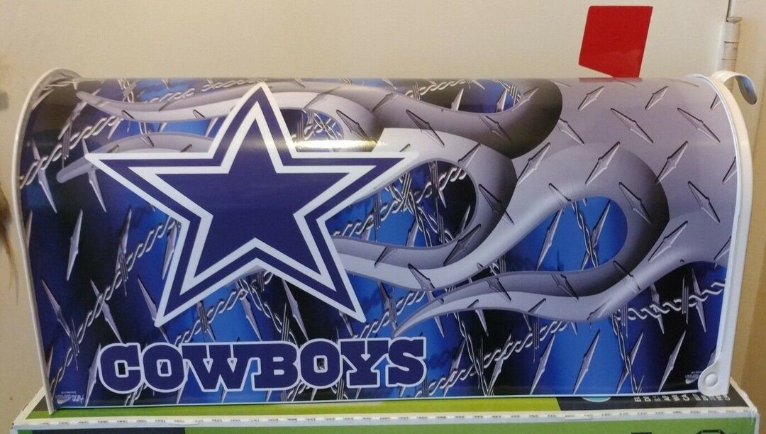 Dallas Cowboys Mailbox Etsy