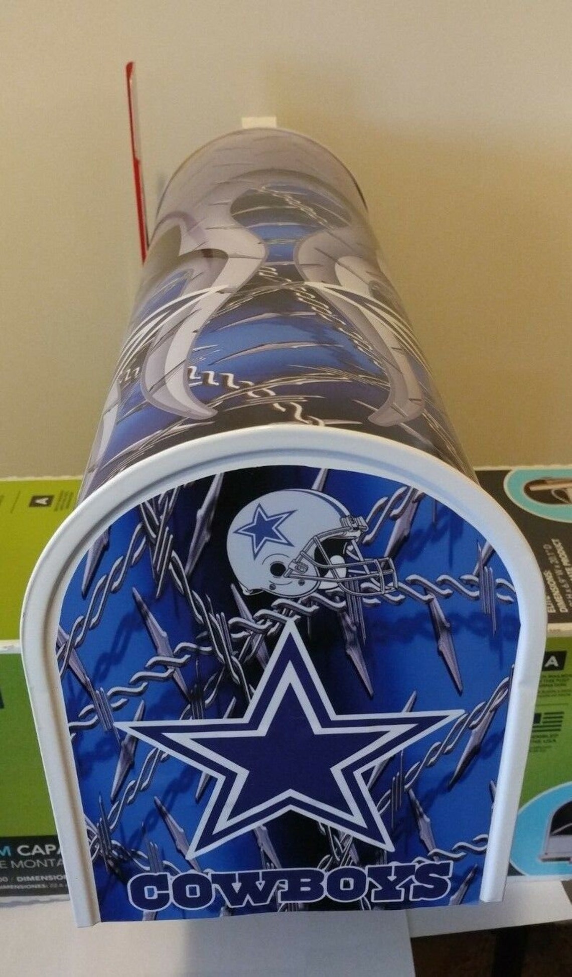 Dallas Cowboys Mailbox Etsy