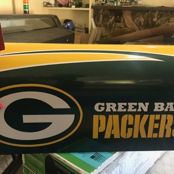 Green Bay Packers Mail Box Cover Etsy