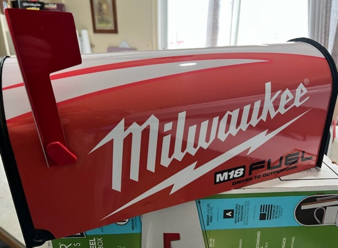 Milwaukee Tool Mailbox Etsy