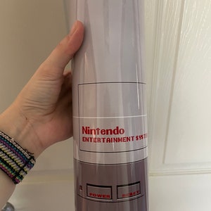 Retro gaming tumbler
