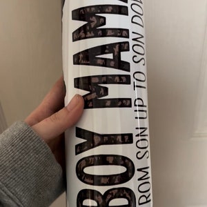 Boy mama 30oz tumbler