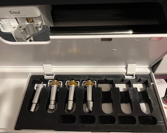 Cricut blade organizer for maker drawer