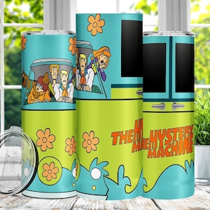 Mystery machine skinny tumbler