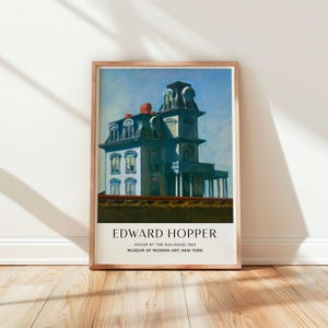 Edward Hopper Vintage Art Poster: House by the Railroad (Digital Download)