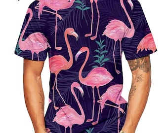 Flamingo New shirt top t-shirt gift cloth shirt