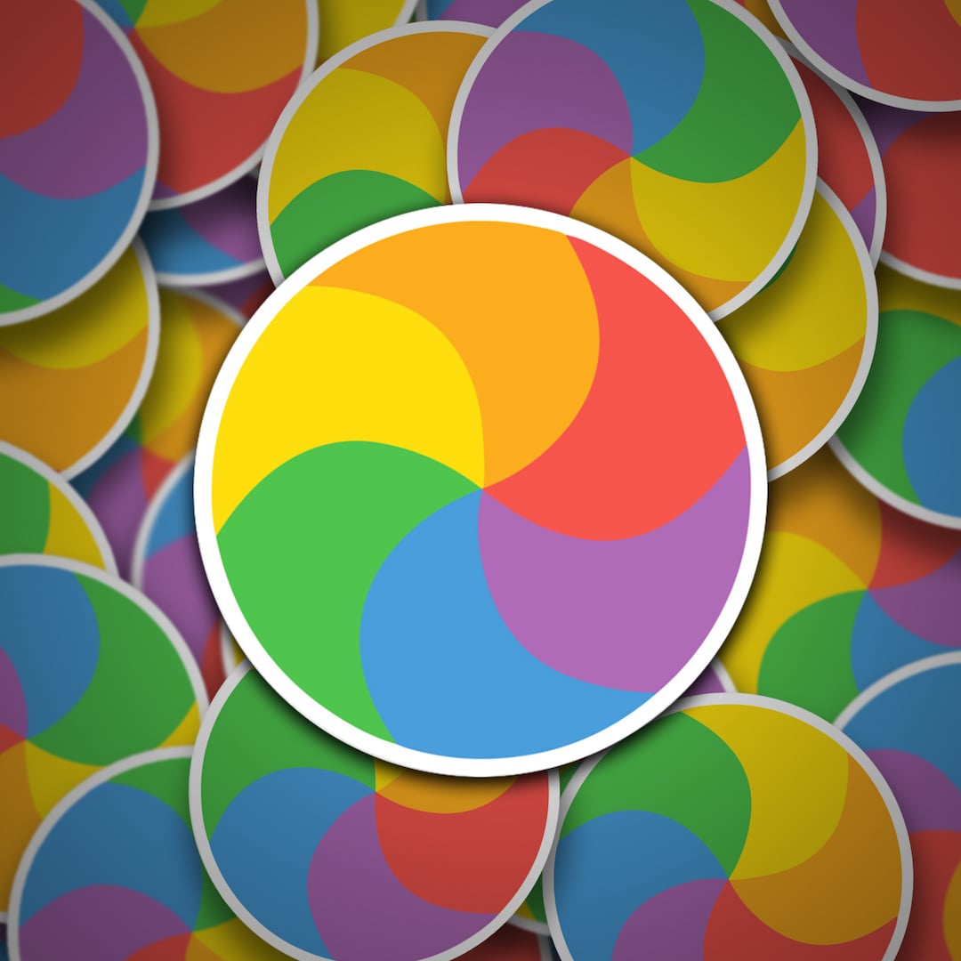 Spinning Wheel of Death Mac Stickers Etsy