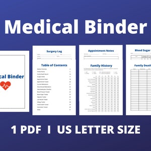 Printable Medical Binder