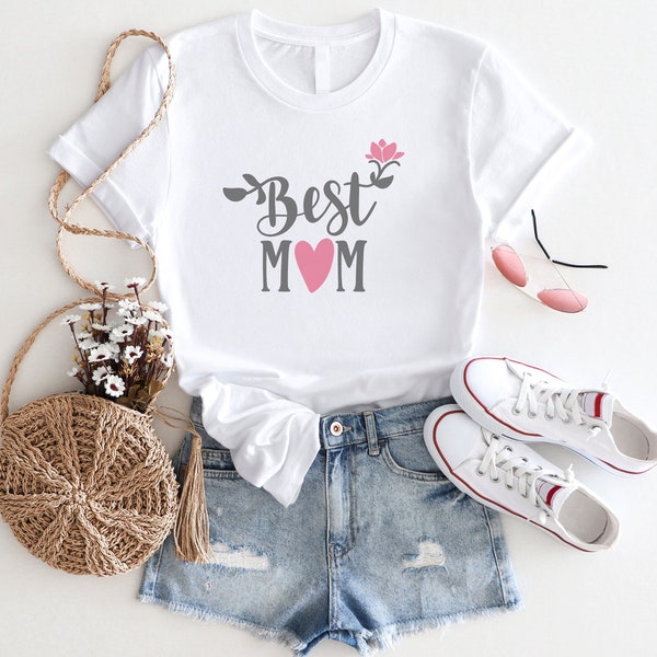 Meilleure maman, chemise citation pour maman chérie, cadeau unique pour femme et futurs parents, cadeau parfait pour maman enceinte avec citation inspirante pour maman