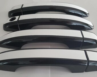 Custom Door Handle Overlays For 2010-2020 Ford Taurus – Choose Chrome Or Black – USA Made