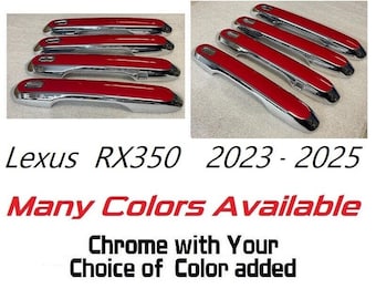 Side Door Stripe Custom Kit Stickers Set Kit Compatible With Lexus RX 350 2015