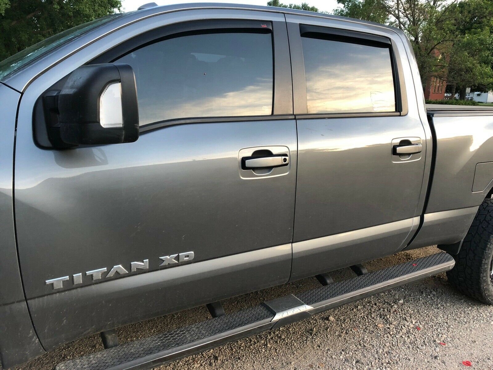 Glossy Black Door Handle Covers For Nissan Titan 2004-2015 | 4-Piece Overlay Set | Easy Upgrade