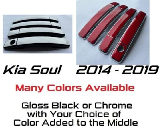 Custom Door Handle Overlays – Choose Black Or Chrome – Fits 2007-2022 Toyota Sequoia (Pick Your Color)