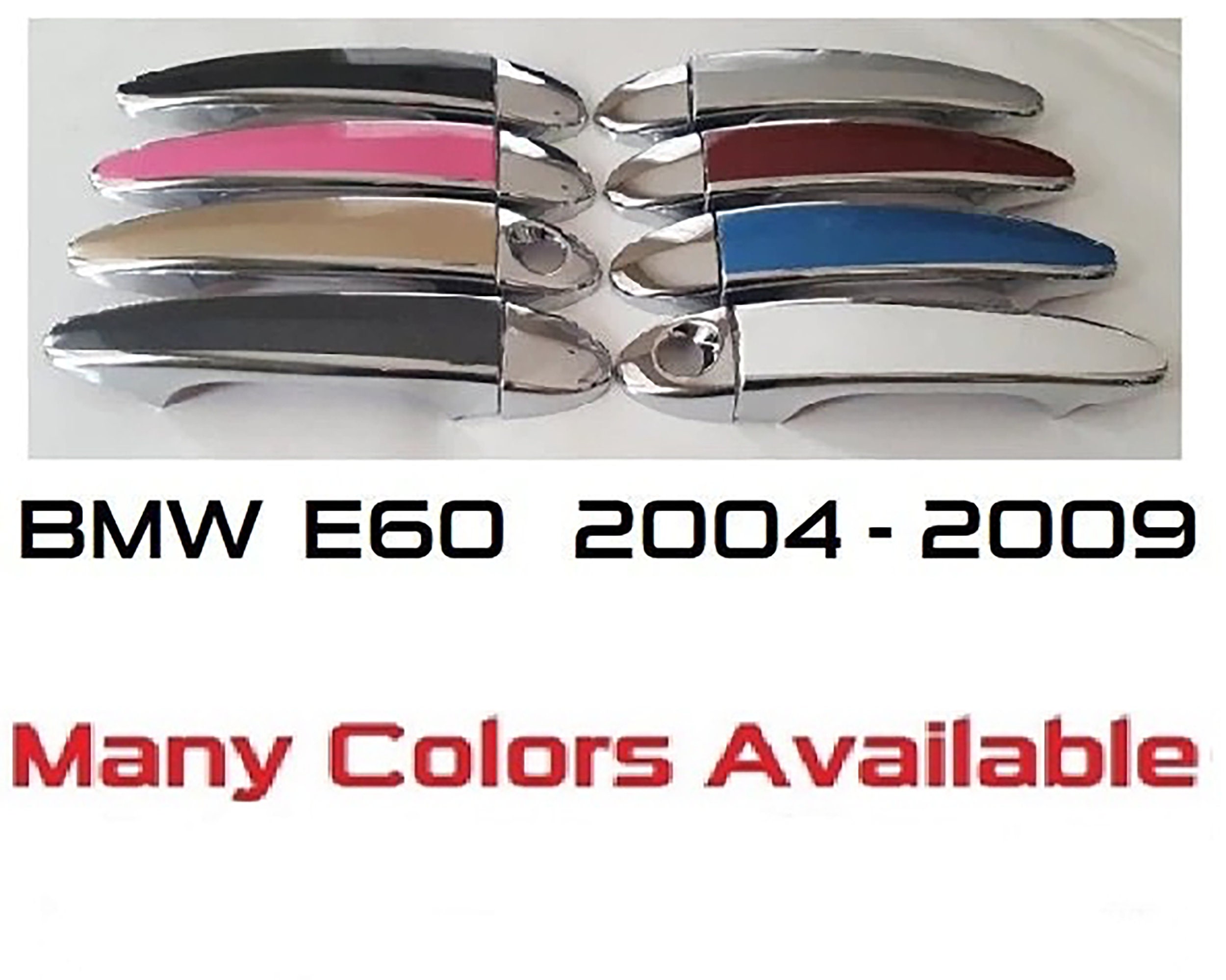 Full Set of Custom Chrome Door Handle Overlays / Covers For the