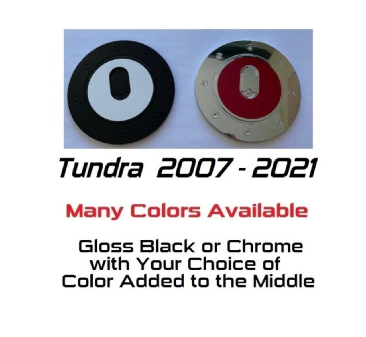 Stainless Steel Chrome Fuel Door Cover For 2002-2006 Toyota Camry - Mirror Finish Self-Adhesive Upgrade