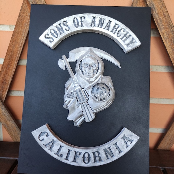 Sons of anarchy logo - Sons of anarchy - custom paint